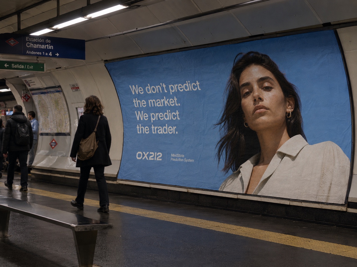 OX212 campaign at Chamartín station